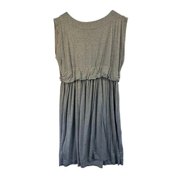 Gilli Stretch Knit Women Modcloth Beachy Dress Size 2X Soft Sexy Grey - Picture 7 of 9